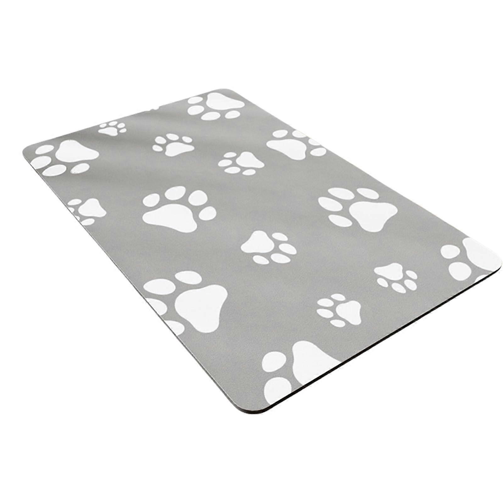 Reusable Waterproof Pet Feeding Mat for Messy Dogs and Cats, Non-Slip Design, Easy to Clean Surface