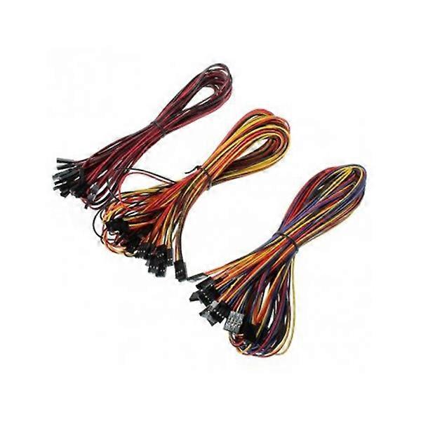30Pcs Female To Female Jumper Cable 70Cm Wiring Connection For Module Sensor Circuit Connection Assorted Color