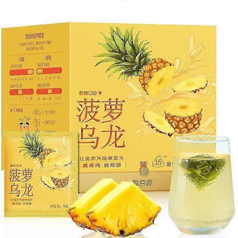 45g Pineapple Oolong Tea Herbal Tea Fruit Tea Bag Cold Brew Triangle Bagged Tea