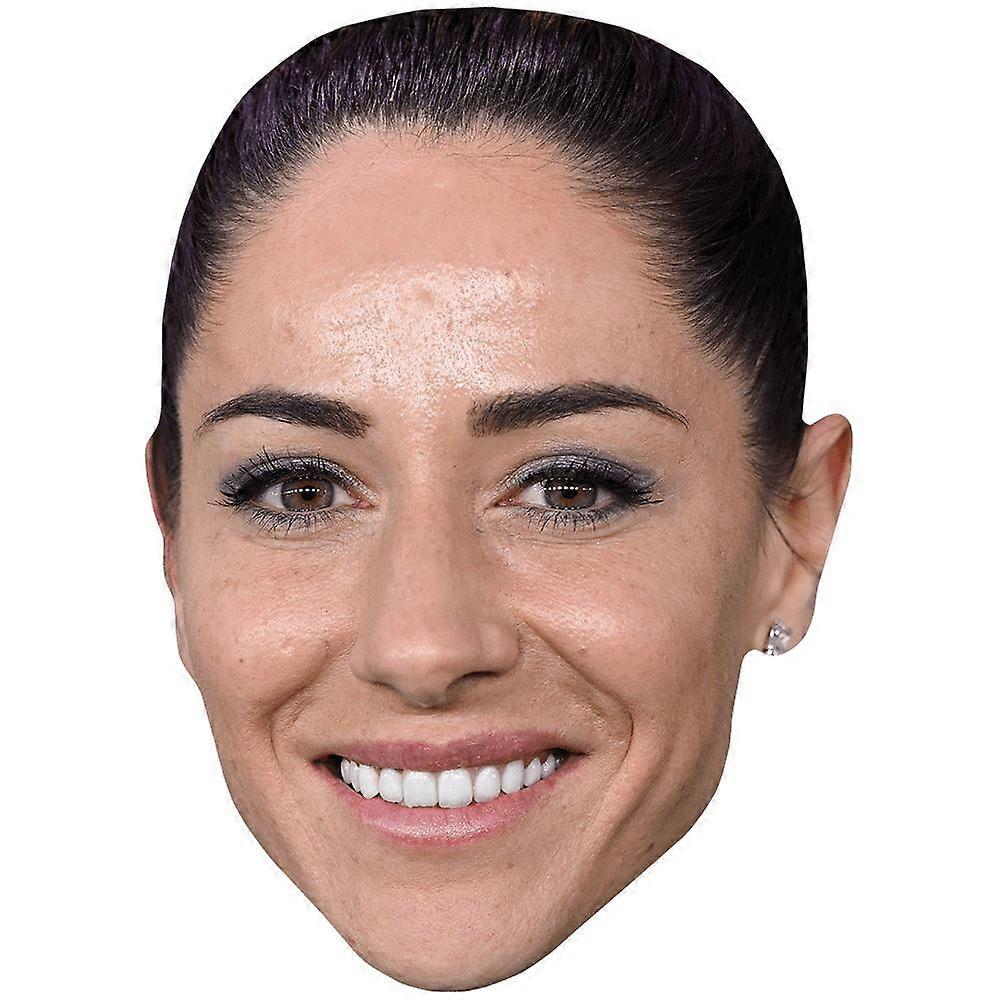 Vicky Losada (Smile) Celebrity Mask, Flat Card Face