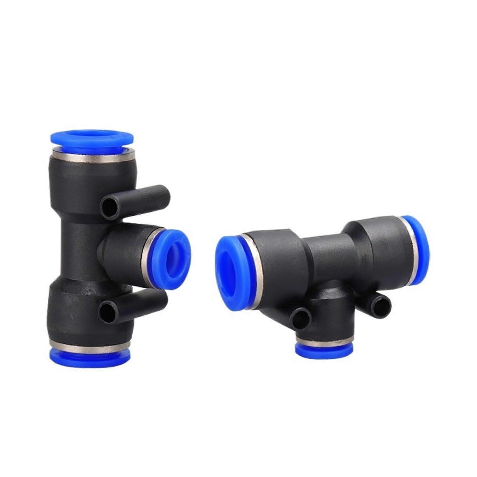 30PCS Pneumatic Fitting Pressure Regulator Throttle Valve Set PEG6-4, PEG8-4, PEG8-6, PEG10-6, PEG10-8, PEG12-10, PEG16-12