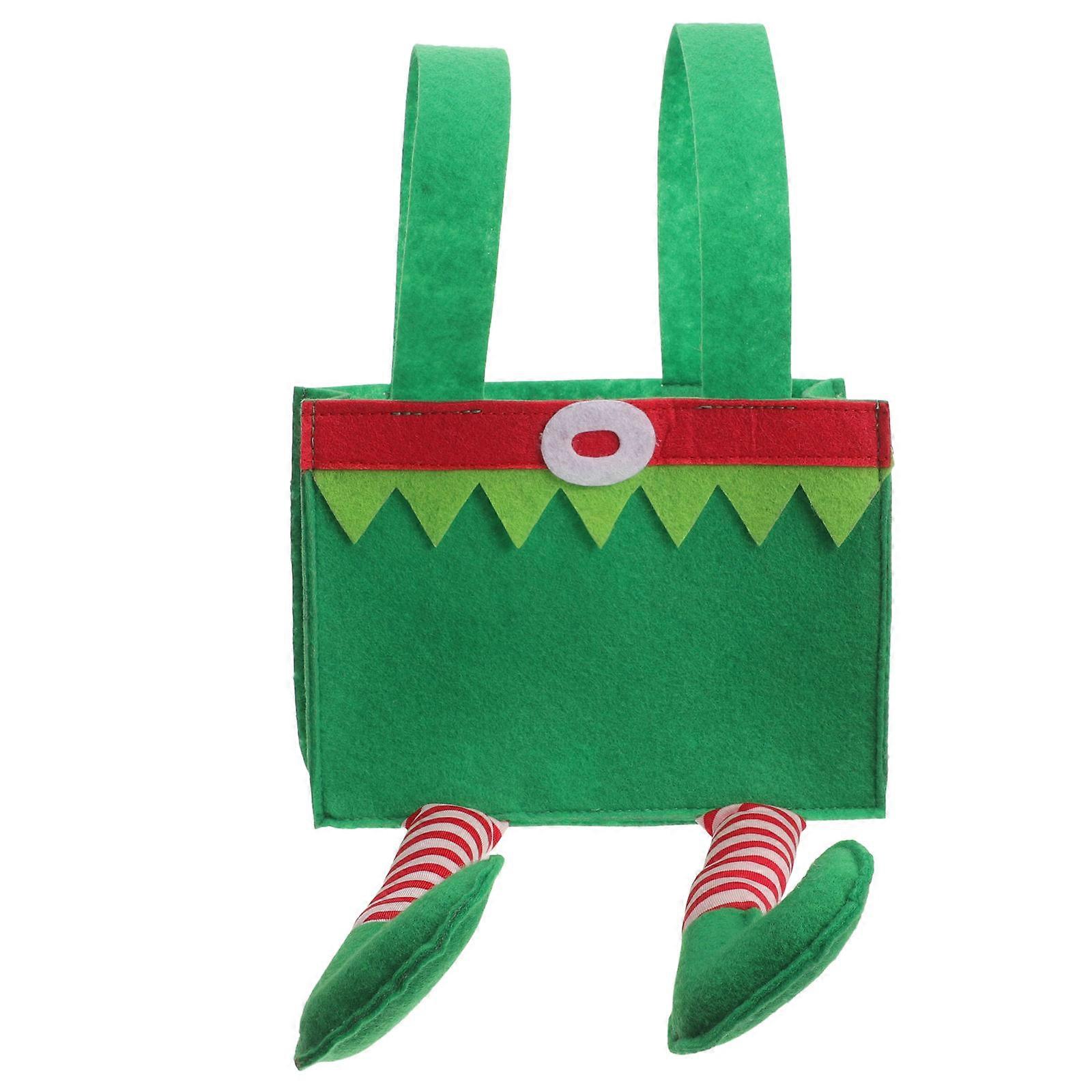 Rectangular Cloth Candy Gift Bag Ideal For Christmas Parties And Family Gatherings 1Pcs