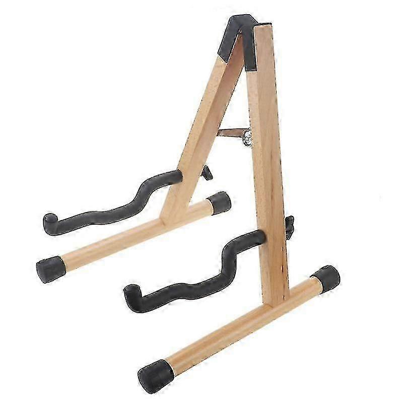 Floor standing stand for folk classical guitar