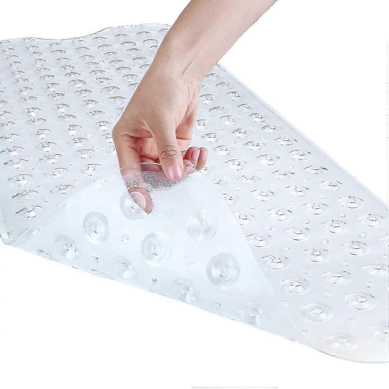 For 2024 Bath Tub Shower Mat - 40 X 16 Inch Non-slip And Extra Large, Bathtub Mat With Suction Cups, Machine, Shower Mat
