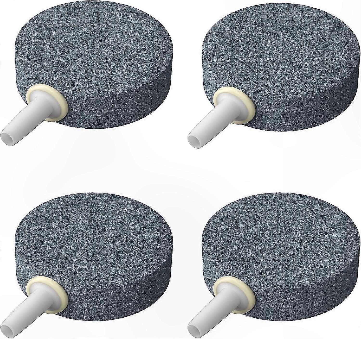 4-Pack Air Stone Disc Diffuser for Aquariums Tanks Ponds DWC Systems