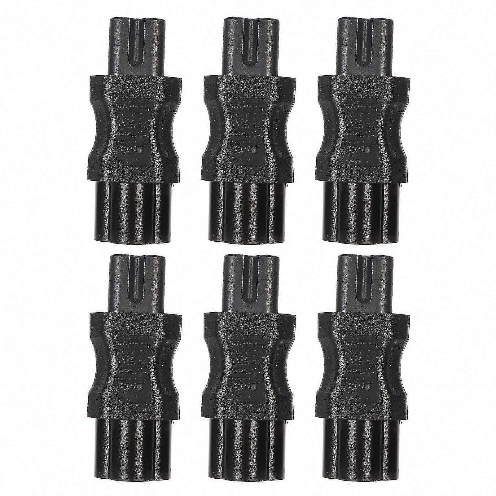6pcs IEC320 C6 to C7 Power Adapter Plug for PDU Chassis UPS Computer Power Supply Socket