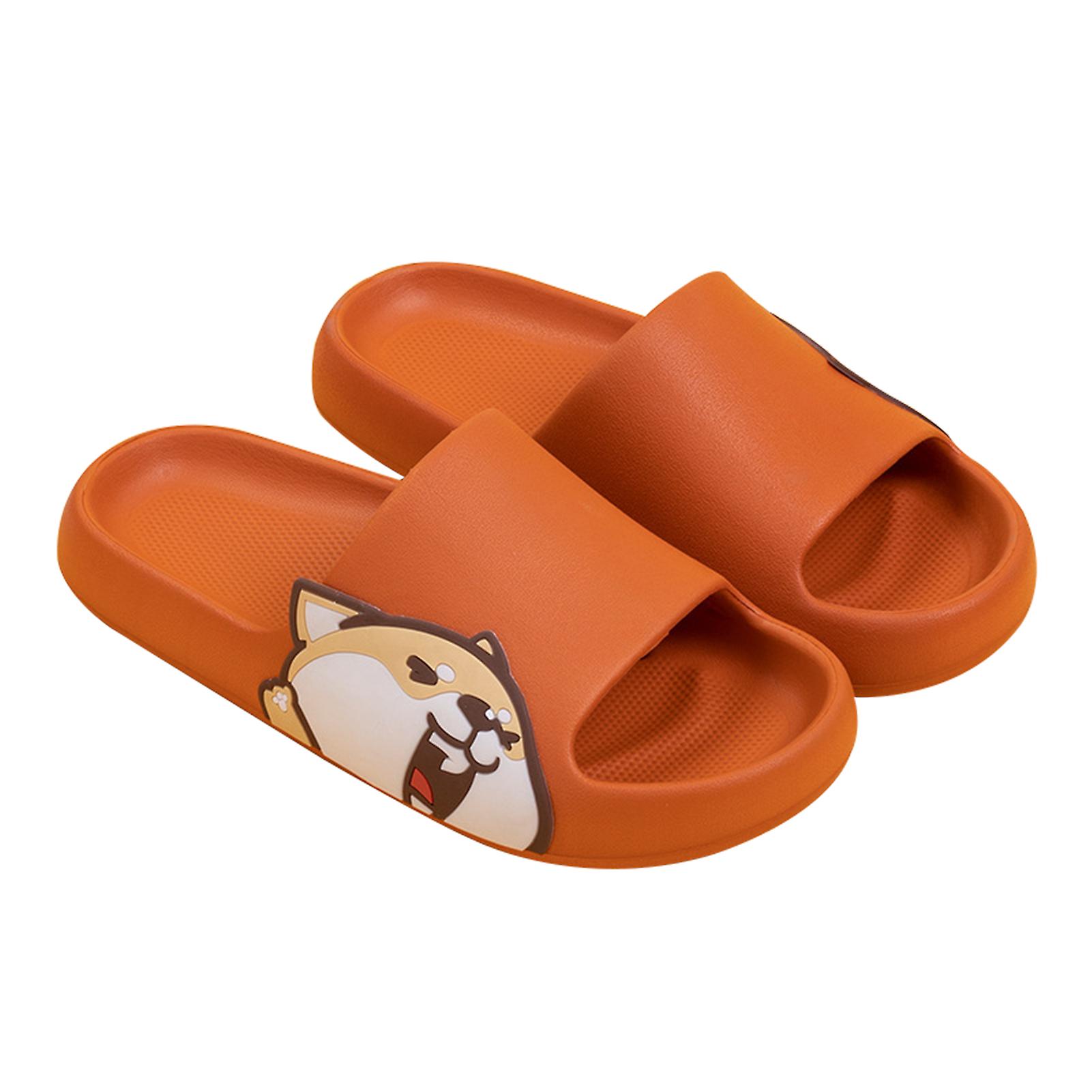 Beach Sandals Non-slip Shower Bathroom Slippers Soft Summer Slide Sandals For Women Men New