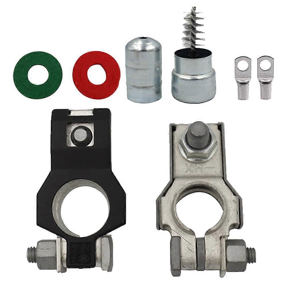 Automotive Electrical Connectors 1 Set Quick Release Terminal Clamps For Mechanics Easy Installation 8X6.5cm With Excellent Texture