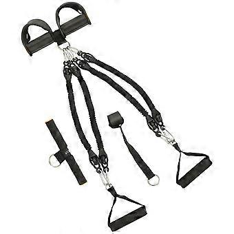 Indoor Multifunktionale Spannung Seil Elastische Pedal Puller Fitnessgeräte