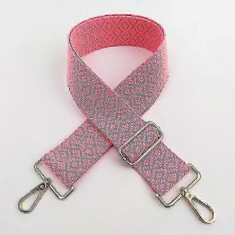 2025 Adjustable Shoulder Strap Wide Bag Strap Shoulder Strap Stripes Bag Strap Colourful 5 cm Wide Shoulder Strap