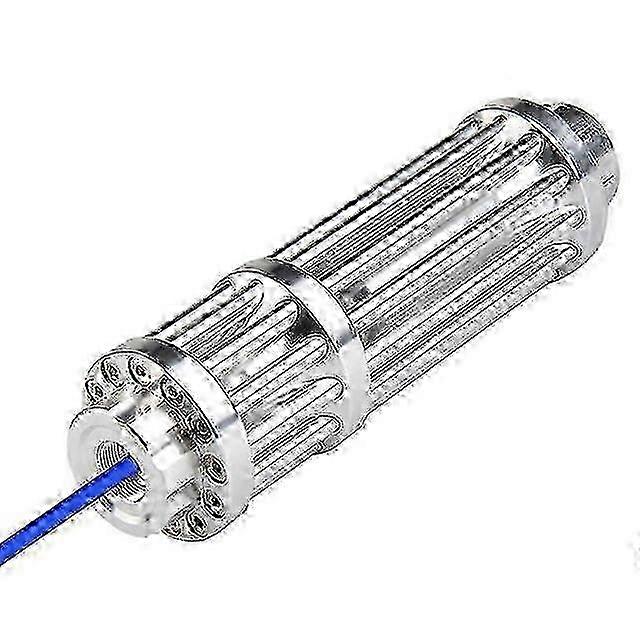2025 High-Powered Blue Laser Pointer with 450nm Wavelength 10000m Focusing Capability Designed for Burning Matches and Lighting Cigarettes