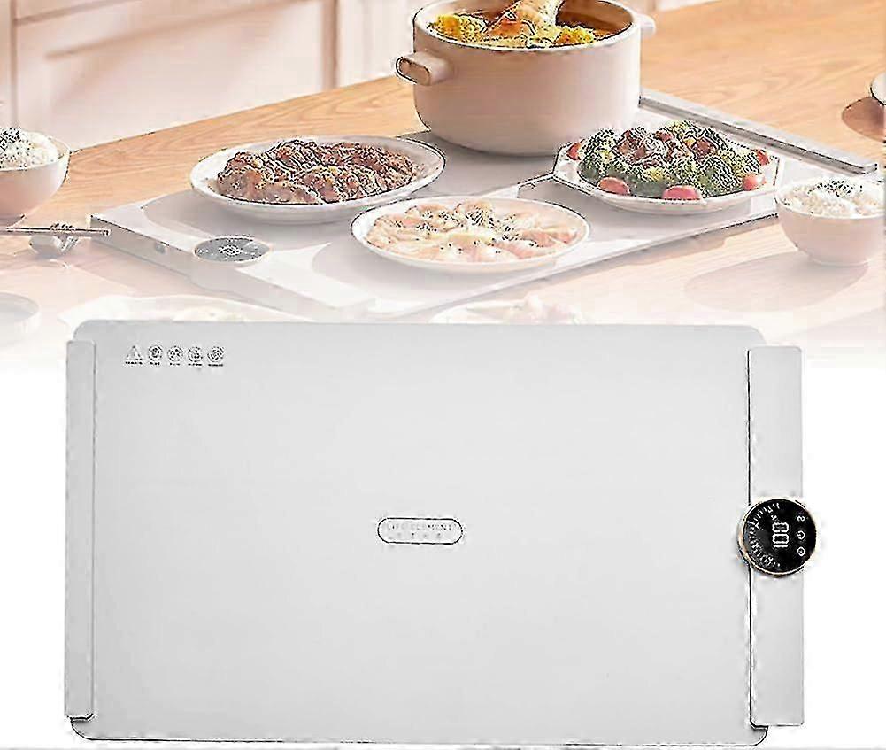2025 lectric Warming Tray Adjustable Temperature Cutting Board Heater Vegetable