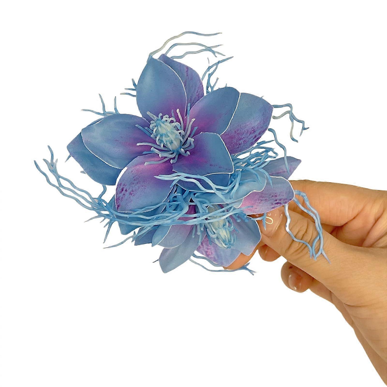 Hair clips for girls, camellias, ladies, children, artificial hair accessories, hairpins, floral style, cute 2000s girls' hairpins
