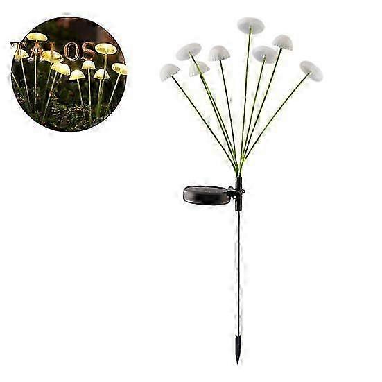 LED Solar Lamp Automatic ON/OFF Easy to Install Waterproof Color Changing Energy-efficient Jellyfish Solar Garden Light