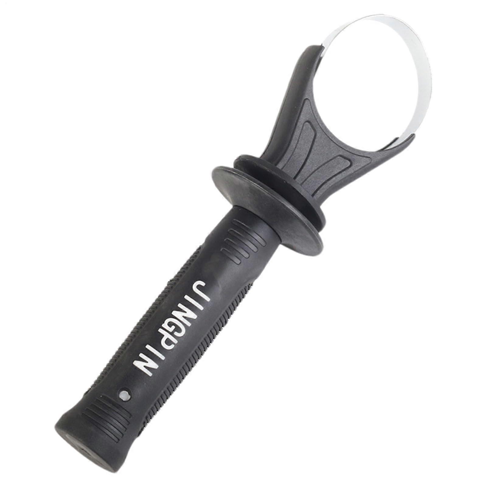 Hammer Drill Handle, NonSlip Design, ABS Metal, 24 x 2.95 x 2.17 cm