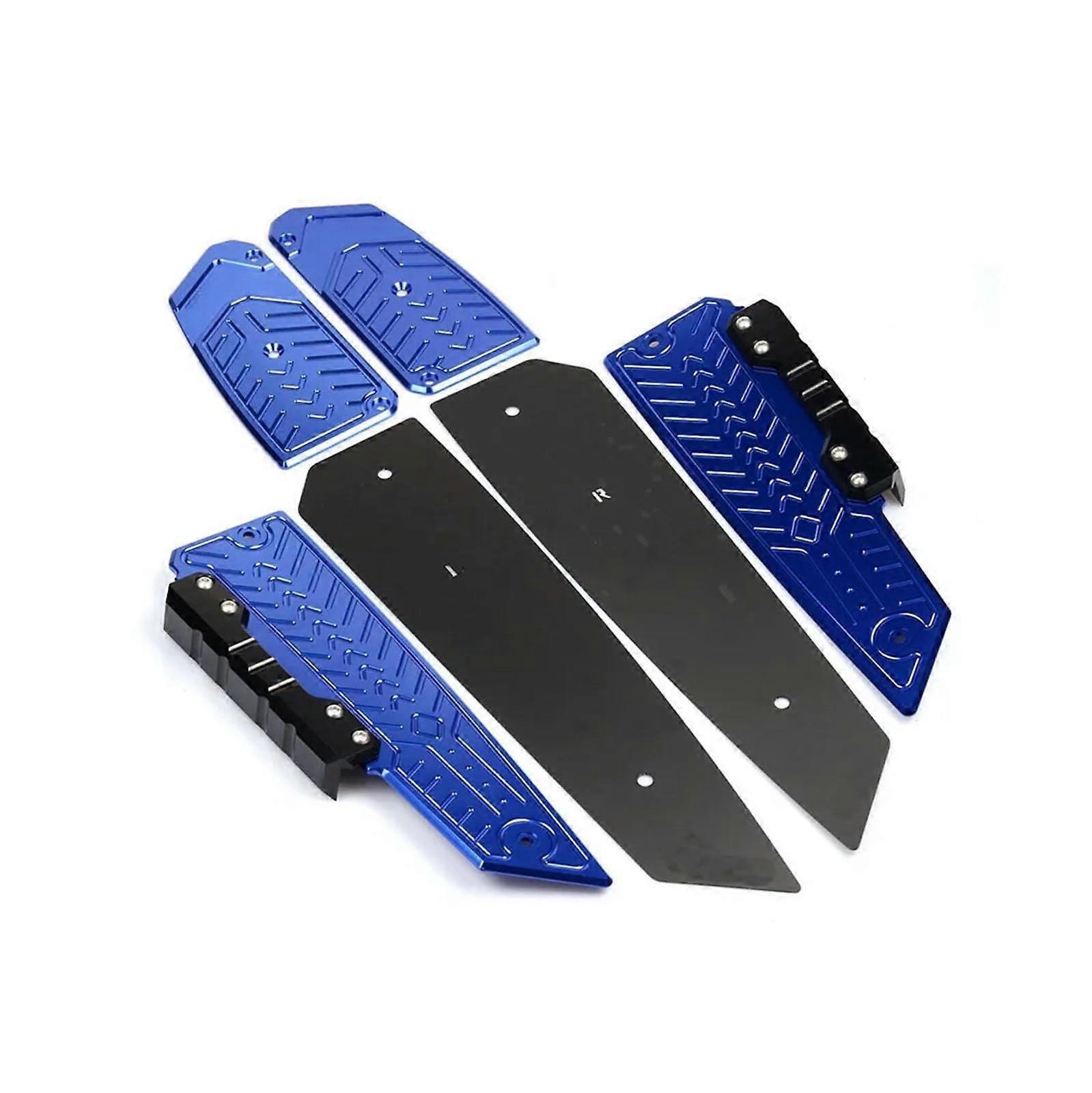 Motorcycle Running Board Steps Footrest Pad for Forza NSS 125 250 300 350 and NSS350 MF13 Blue Durable Pedal Accessories