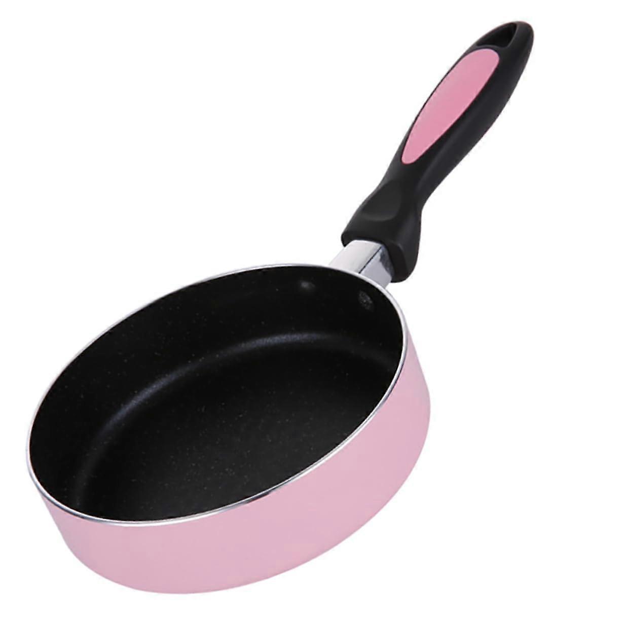Pink Non-Stick Frying Pan for Induction Hob, 10-Inch Pancake Pan, Easy to Clean, Durable Material