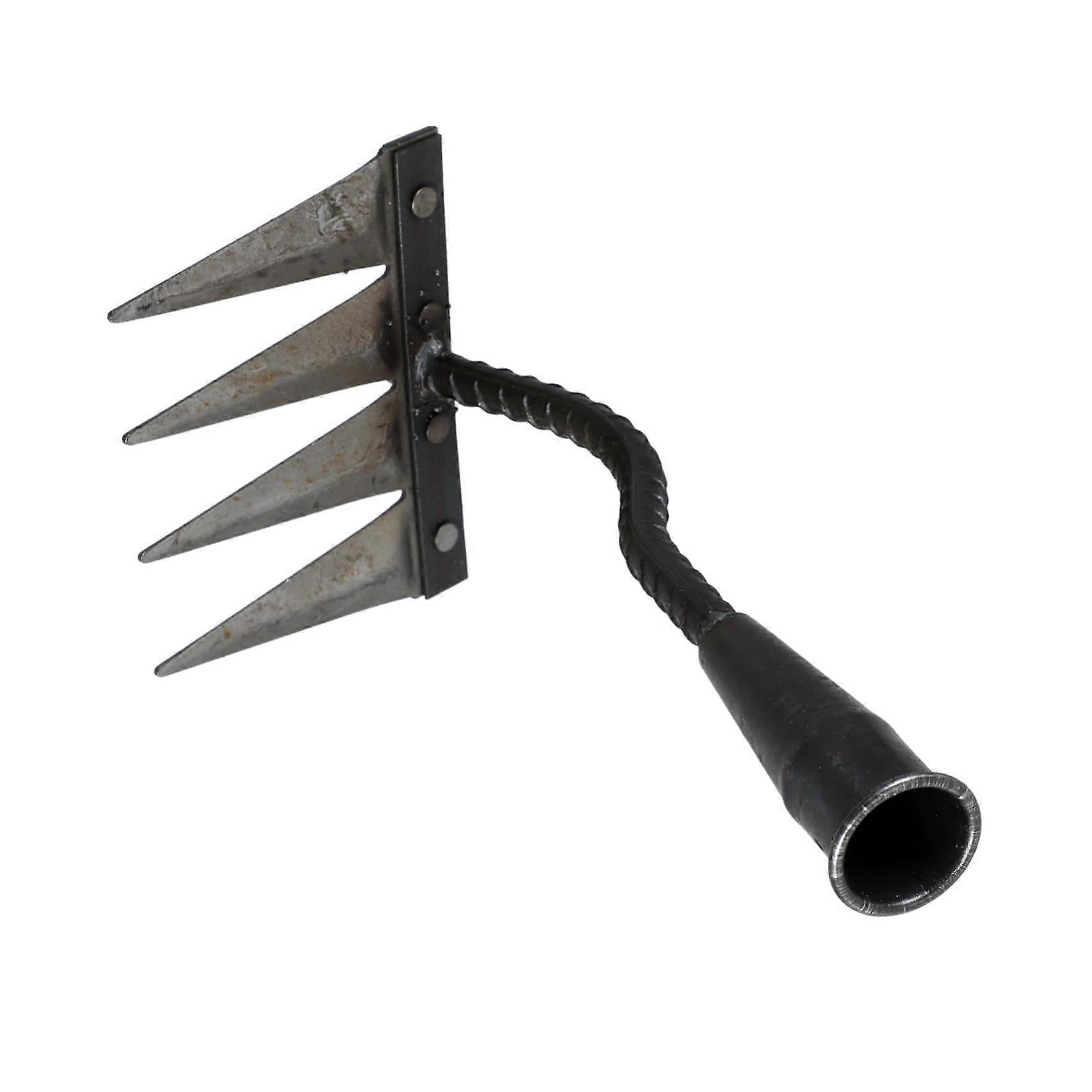 Multifunctional Garden Rake Shovel for Soil Loosening and Weeding - Ideal for Flower and Vegetable Cultivation