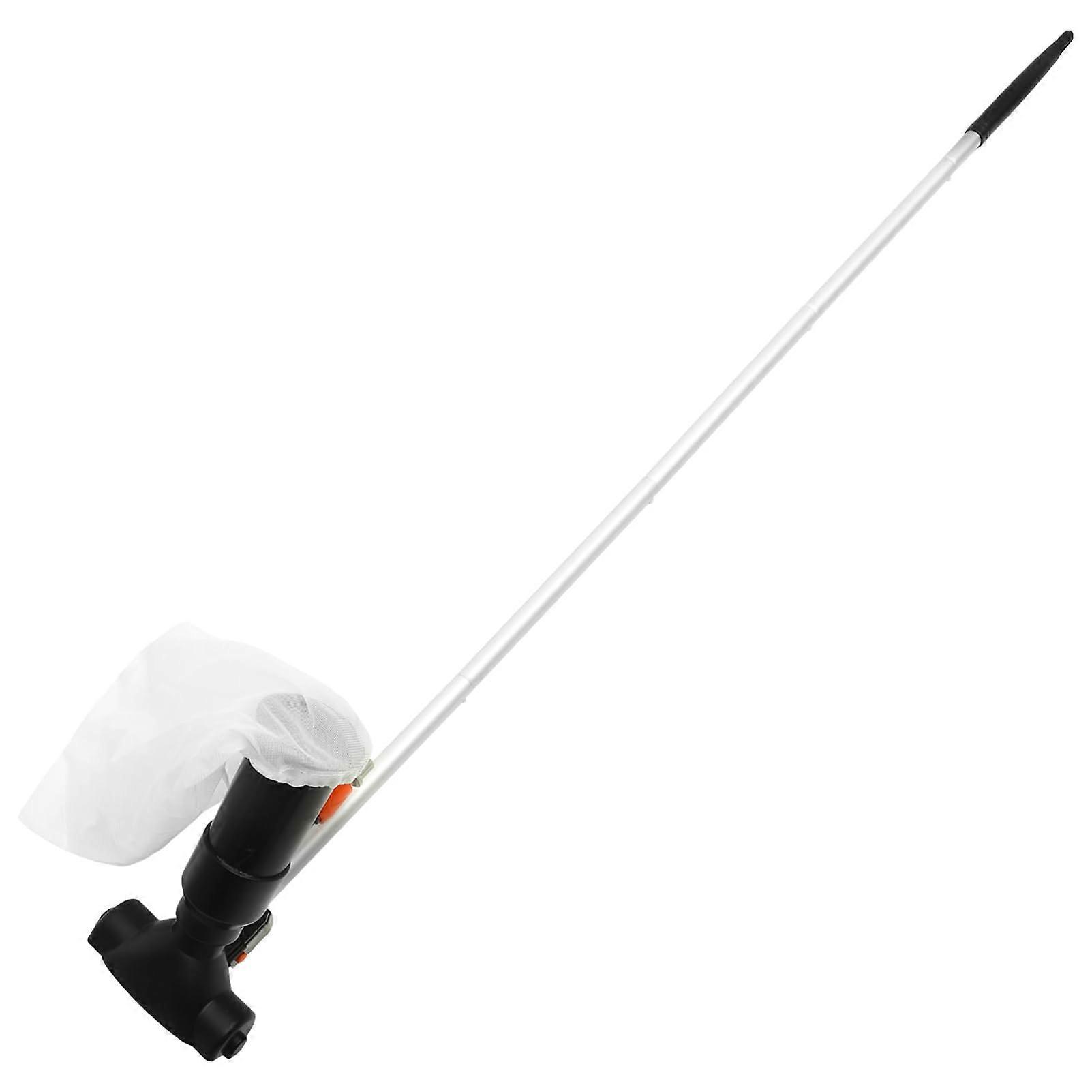 Pool Cleaning Tool 1-Piece With Telescoping Pole Splashproof Durable Pool Vacuum With Sections For Ponds And Fountains