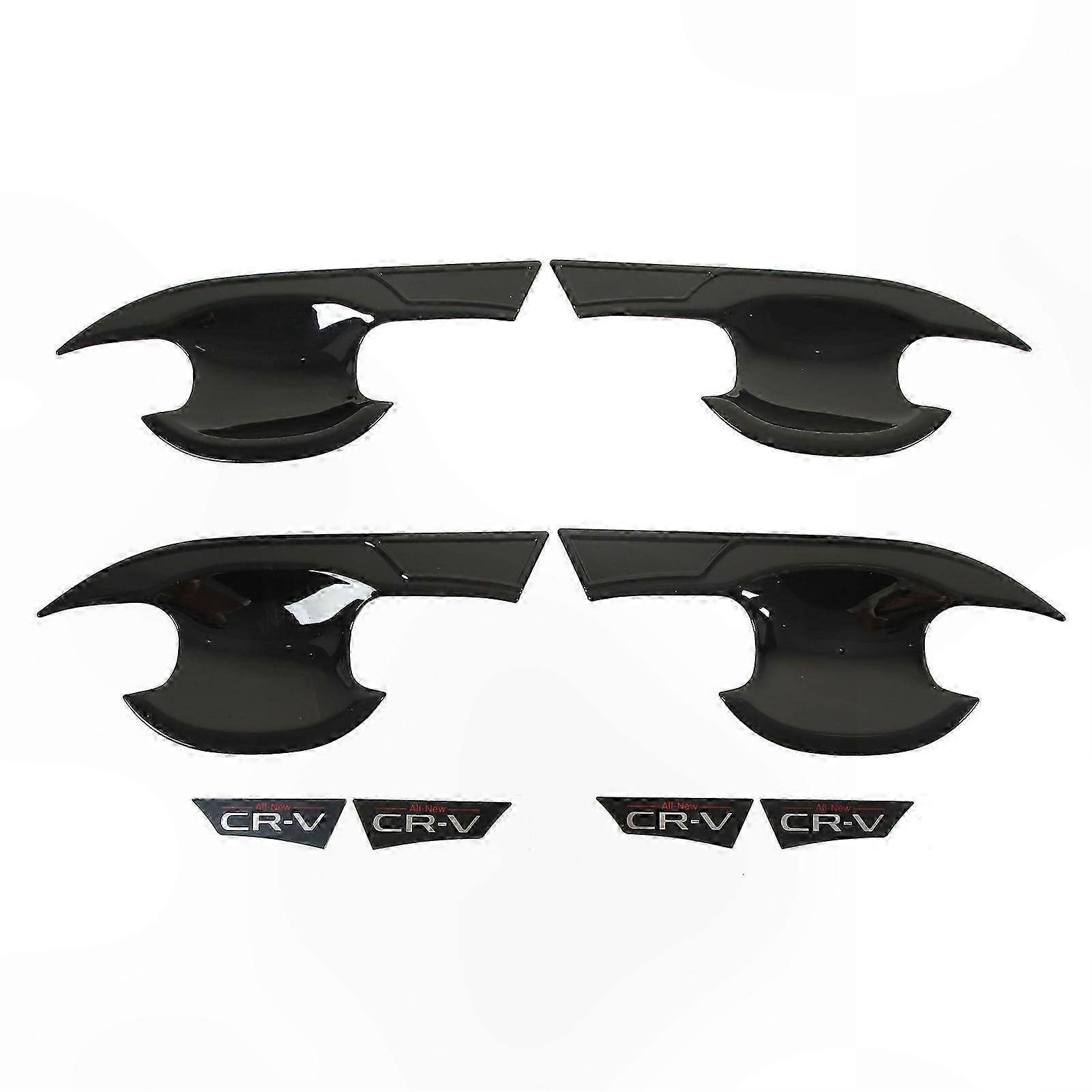 4PCS Glossy Black Door Handle Bowl Protector Trim for SUVs & Crossovers 2023+ Models