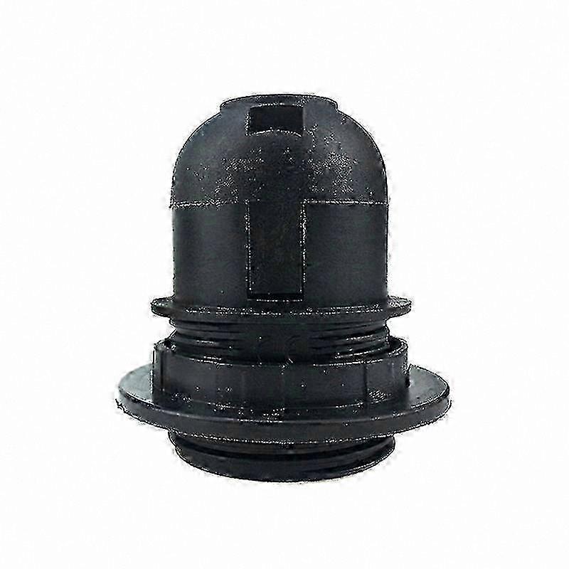 E27 M10 Lamp Holder with Screw Pendant Socket and Lampshade Collar for Light Bulbs