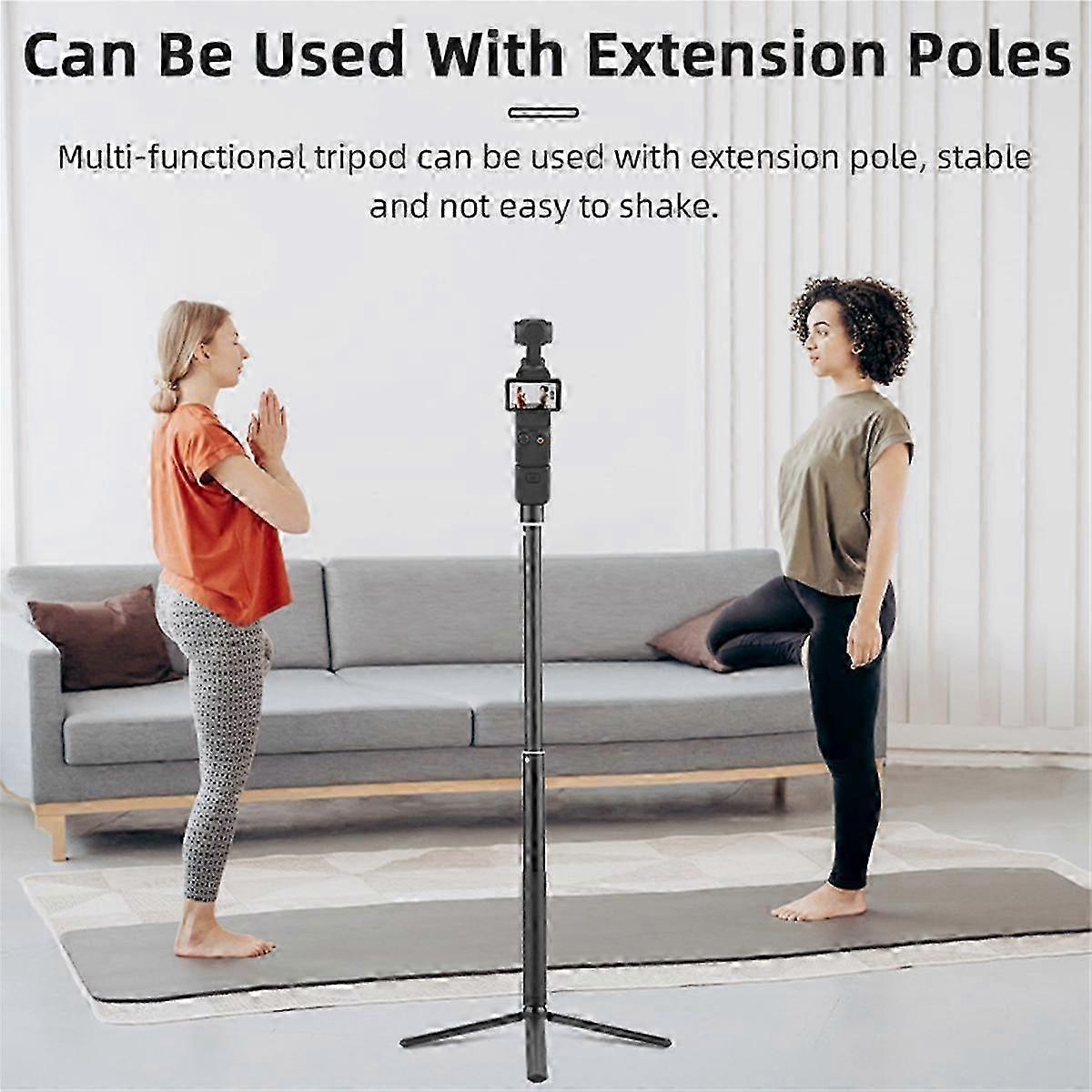 Mini Tripod Desktop Stand Holder for 3 Gimbal Accessories L Selfie Sticks - Camera Tripod Accessory
