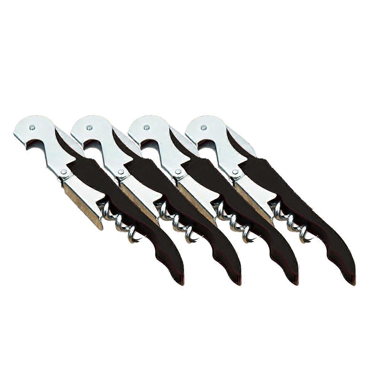 Professional Waiter Corkscrew Wine Openers Set, Stainless Steel, Multi-Functional for Bartenders, So