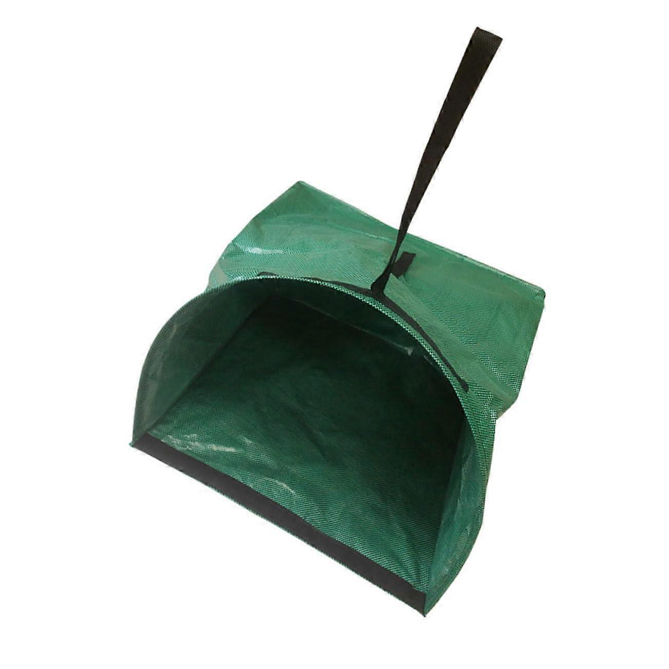 Reusable Heavy Duty Garden Bag Large Capacity Leaf Collection Half Dustpan Design Outdoor Cleanup Weeds Debris