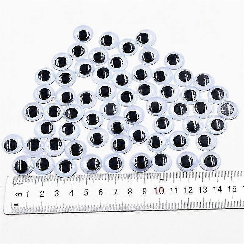 100pcs 7mm/15mm Mini With Adhesive Activity Eye Stickers Creative D...