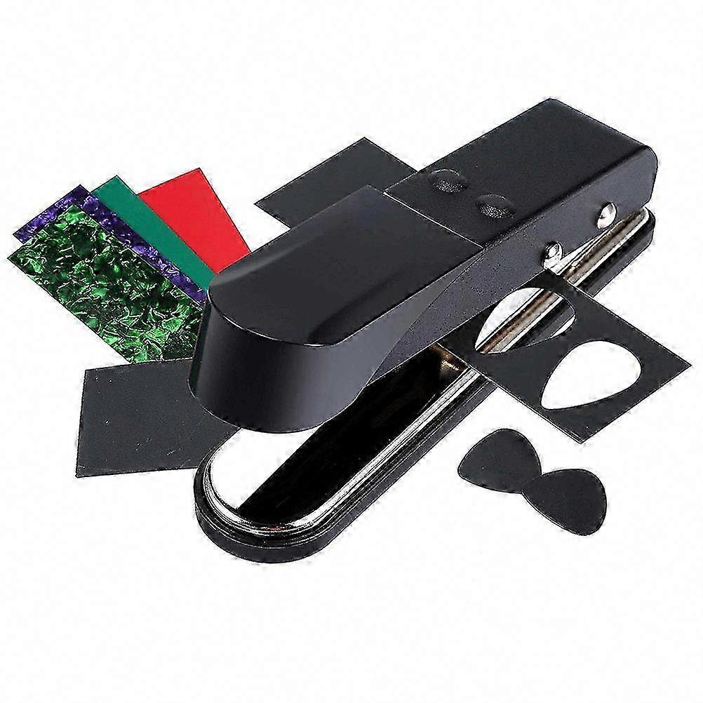 DIY Guitar Pick Punch with Pick Strip Sheet for Custom Guitar Picks