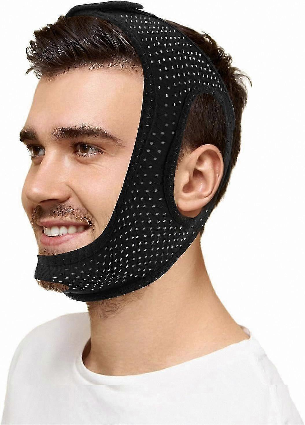 Breathable Anti-Snoring Strap for CPAP Users - Adjustable Mouth-Closing Sleep Support Solution