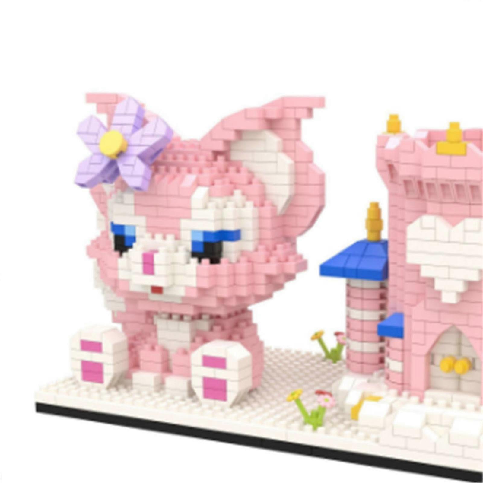 Pen Holder Building Set Type 2 Cartoon Style Bright Plastic Blocks