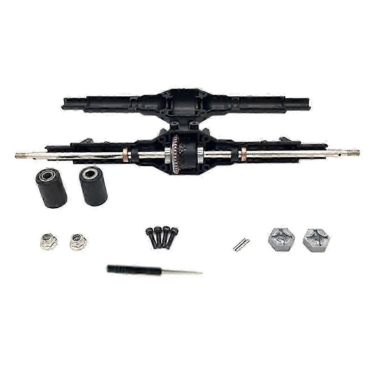 Wltoys 12428 12423 RC auton varaosat taka-akselin takavaihteiston lisävarusteet tasauspyörästö