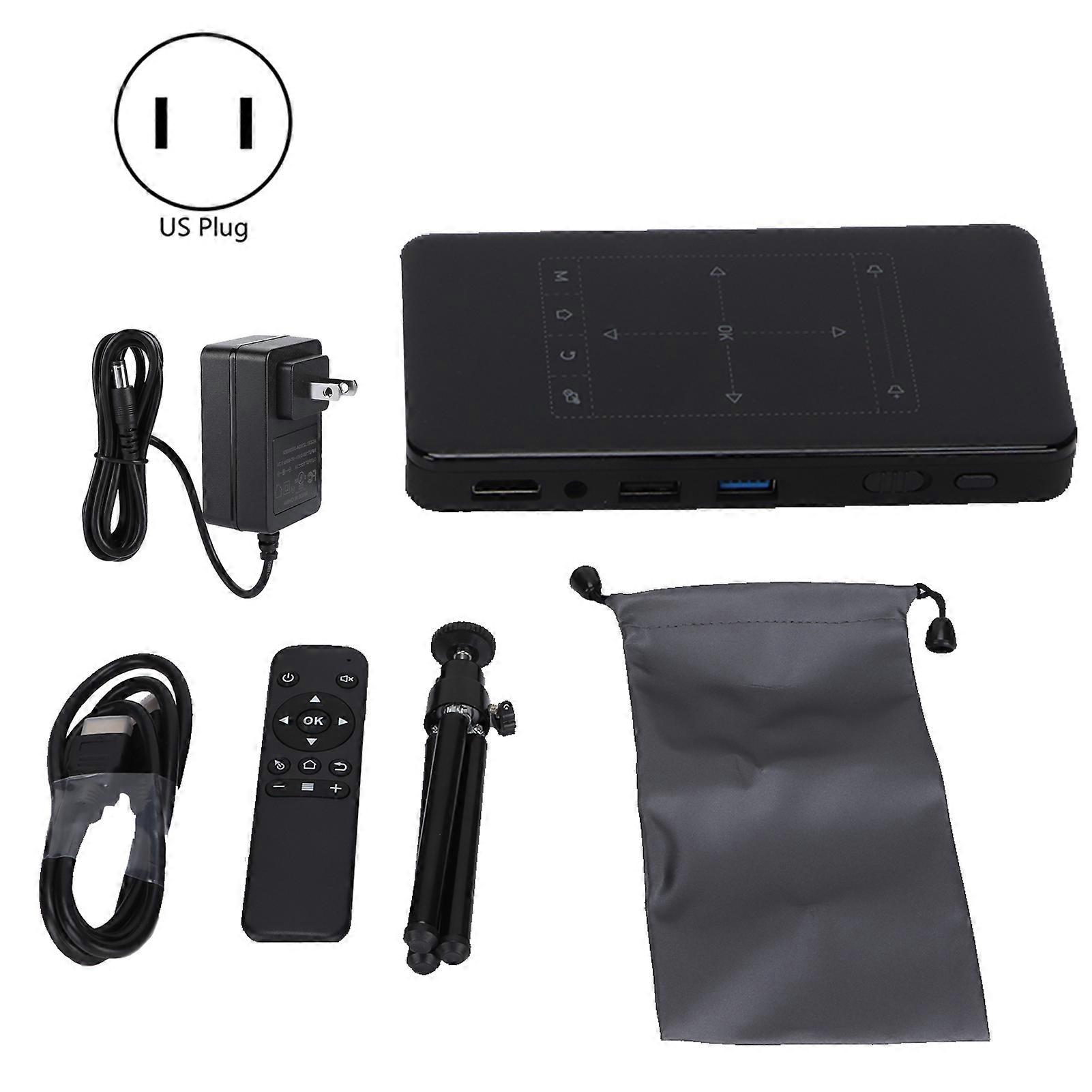 Smart Portable 4K Projector DLP Technology with Touch Panel and WiFi Connectivity