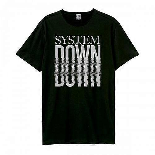 Amplified Unisex Adult Statue Ripples Systems Of A Down T-Shirt