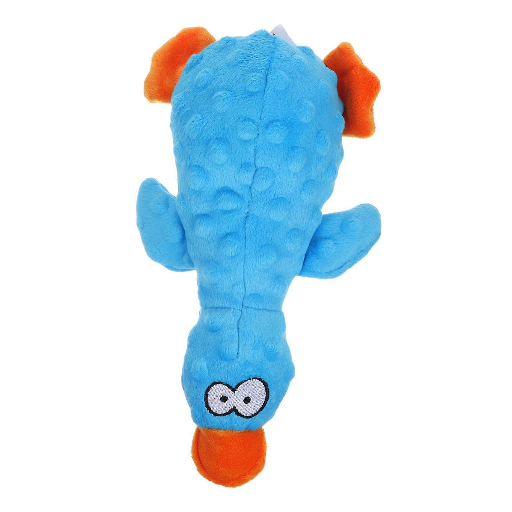 Plush Interactive Dog Toy For Puppies Squeaky Teething Toy Safe Chewing Toy Indoor Use For Active Dogs