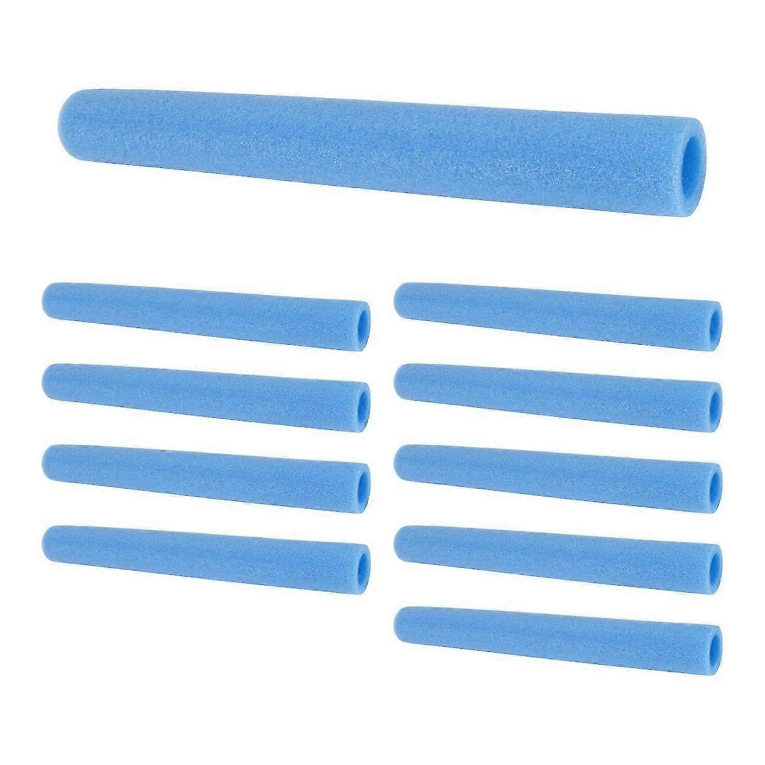 10PCS Trampoline Poles Cover Padding Foam Tubing Blue