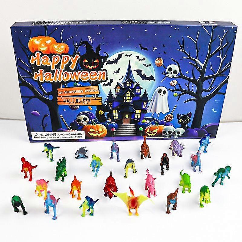 2025 Halloween Blind Box Series Hole-Tearable Box Halloween 24-Day Countdown Calendar