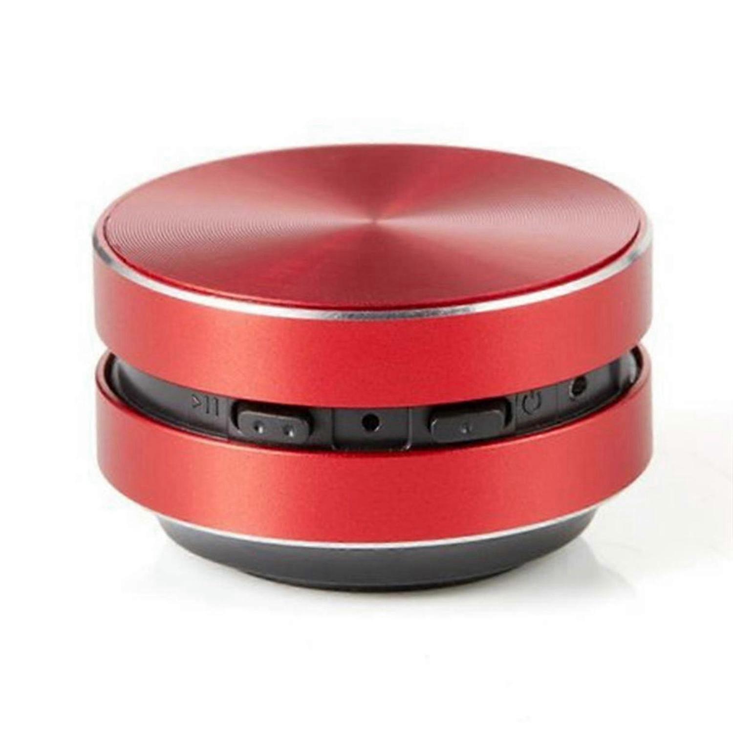 Portable Compatible Bone Conduction Speaker Stereo Sound Bluetooth Speaker(Red)