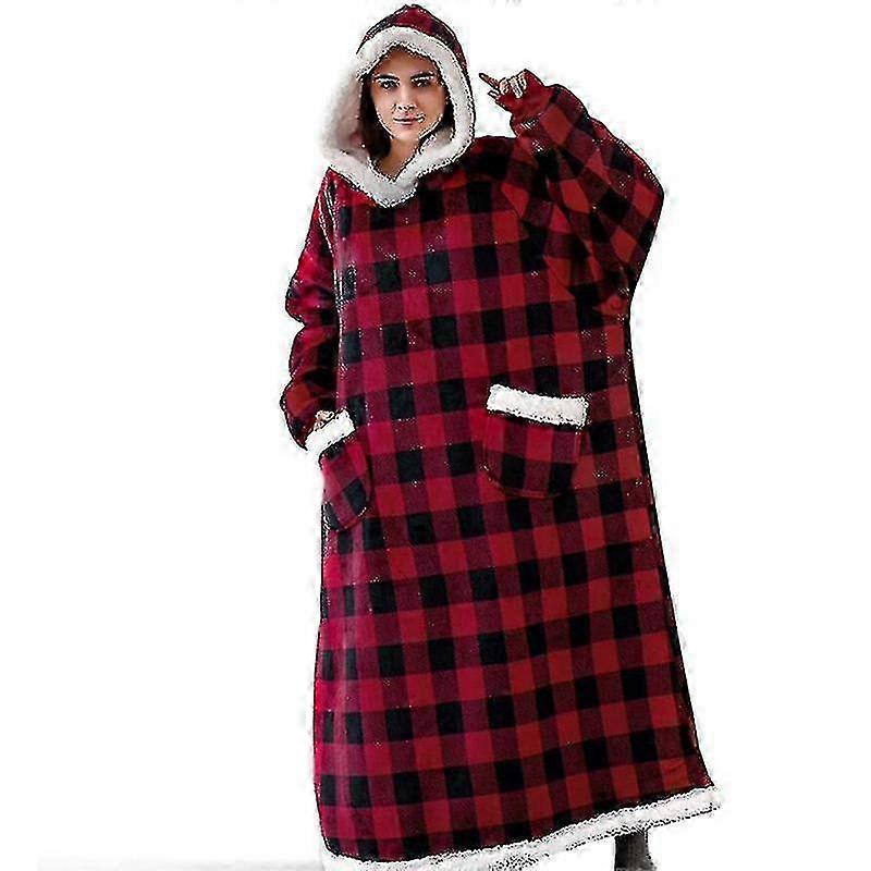 Oversized Wearable Blanket Hoodie With Pockets 2025
