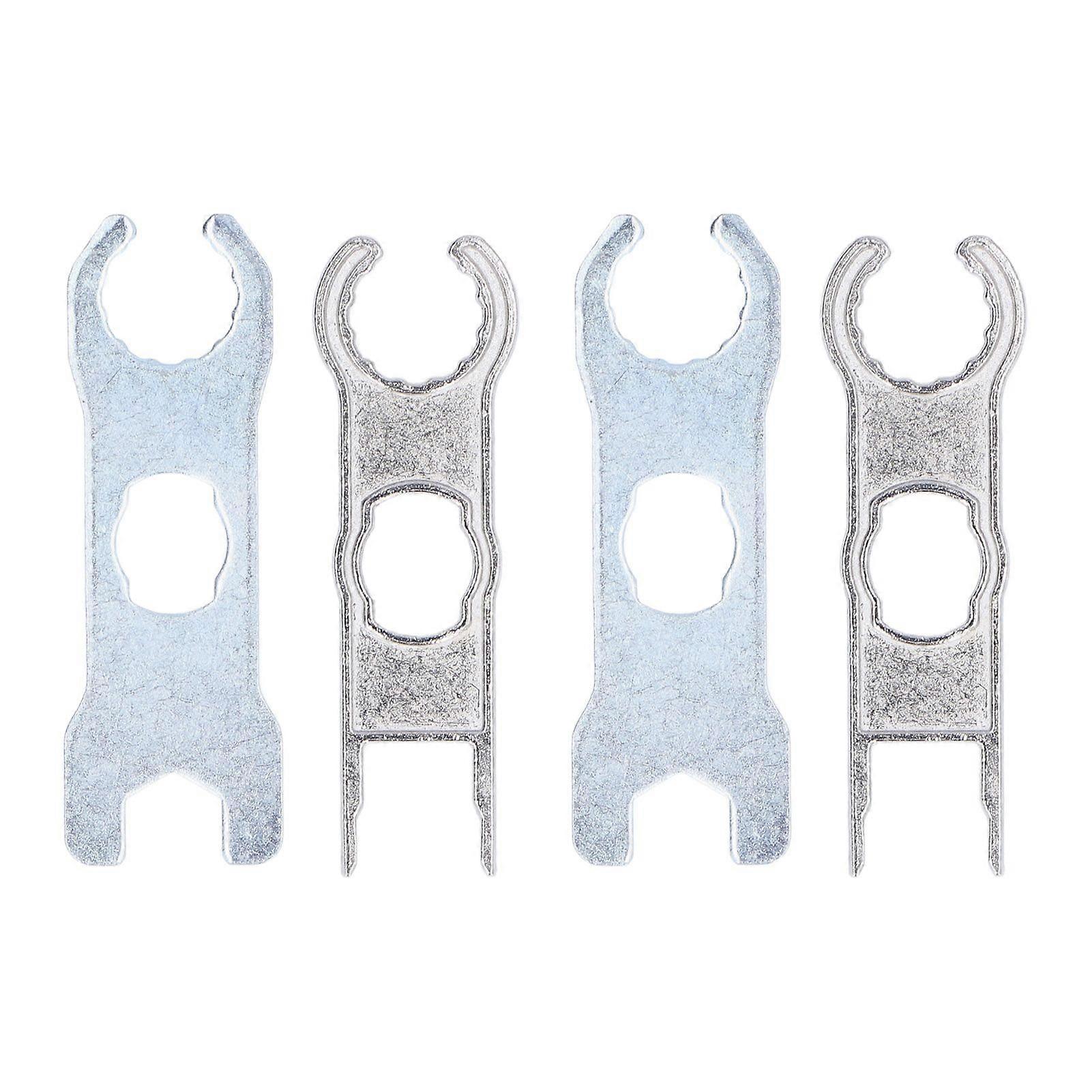 2Sets Solar Connector Wrench High Hardness Light Weight Solar Connector Tool Spanners for Assemble Disassemble