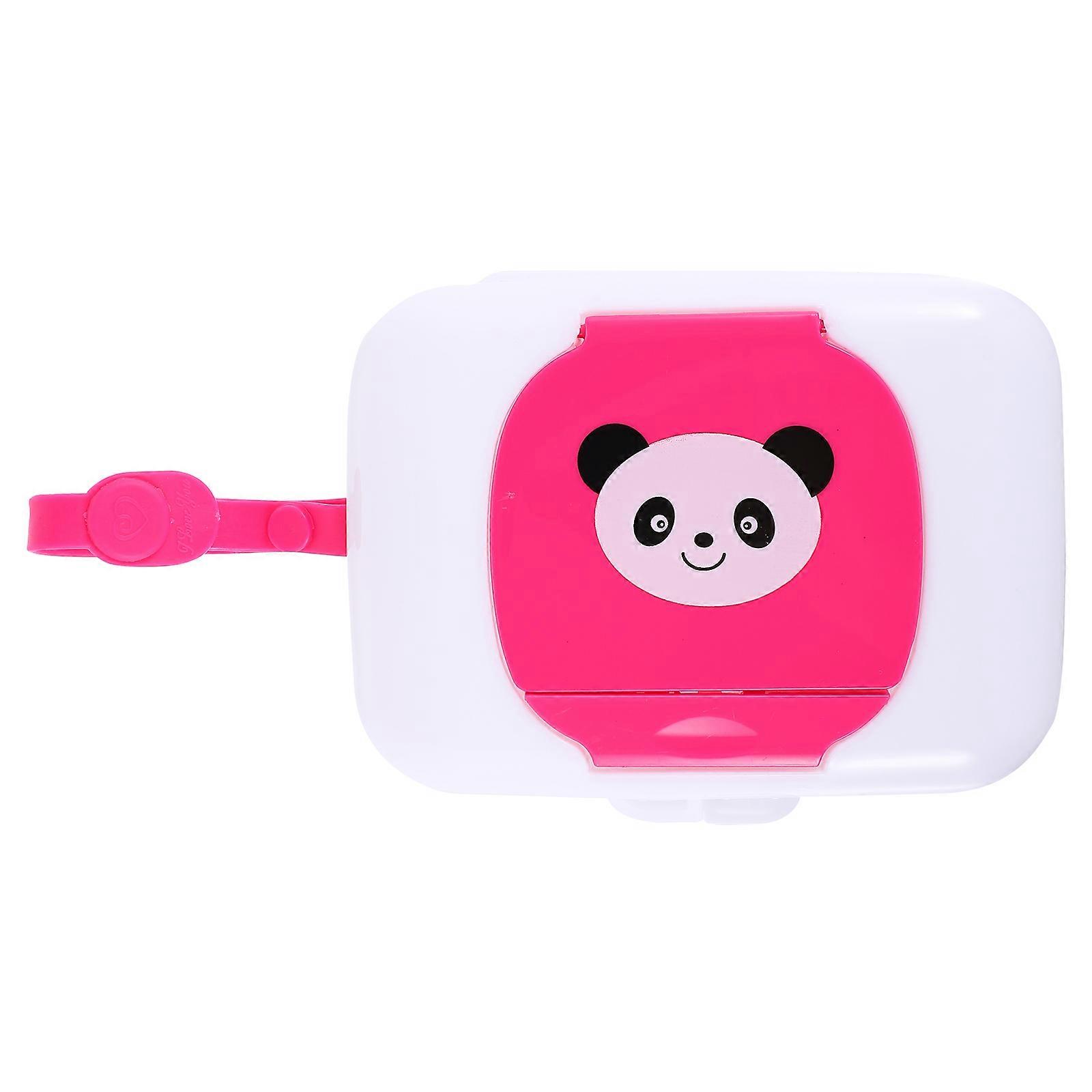 Outdoor Wet Tissue Case for Storage Use 1Pcs Baby Pink Box