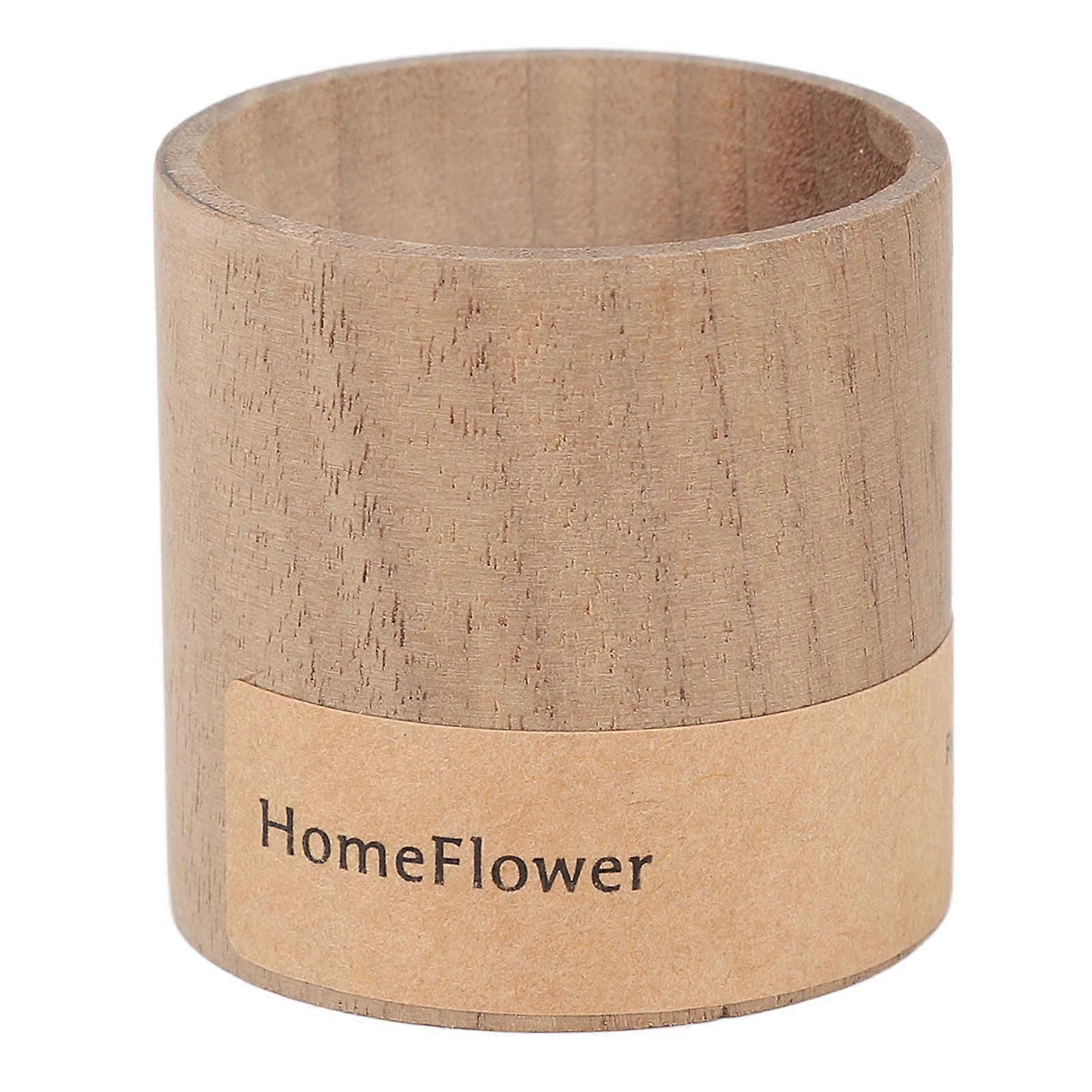 Diffuseur d'huiles essentielles en bois de noyer noir, forme ronde, simple et durable