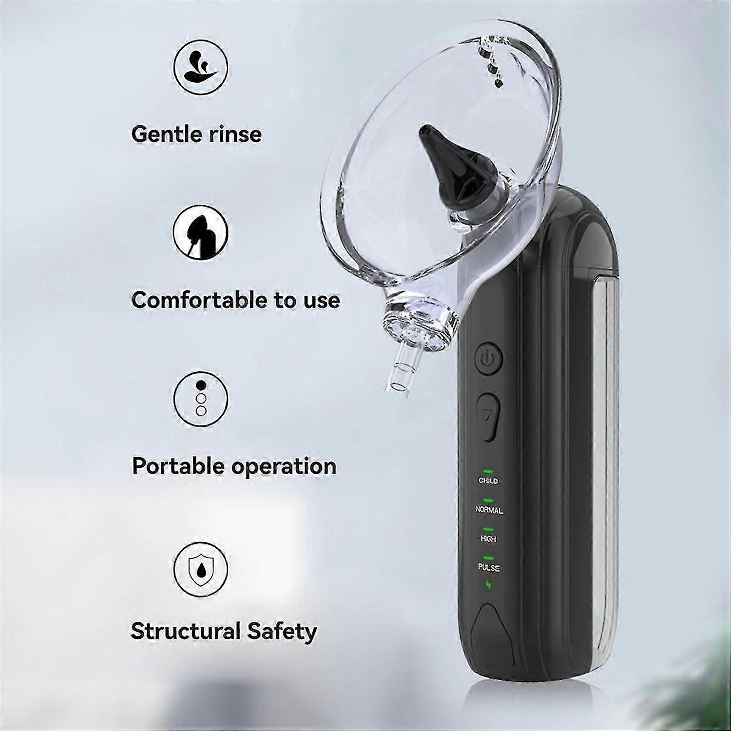 High-End Ear Cleaning Wax Removal Set with Earwax Bottle Tools Magic Machine Kit Hand Use Water Cool