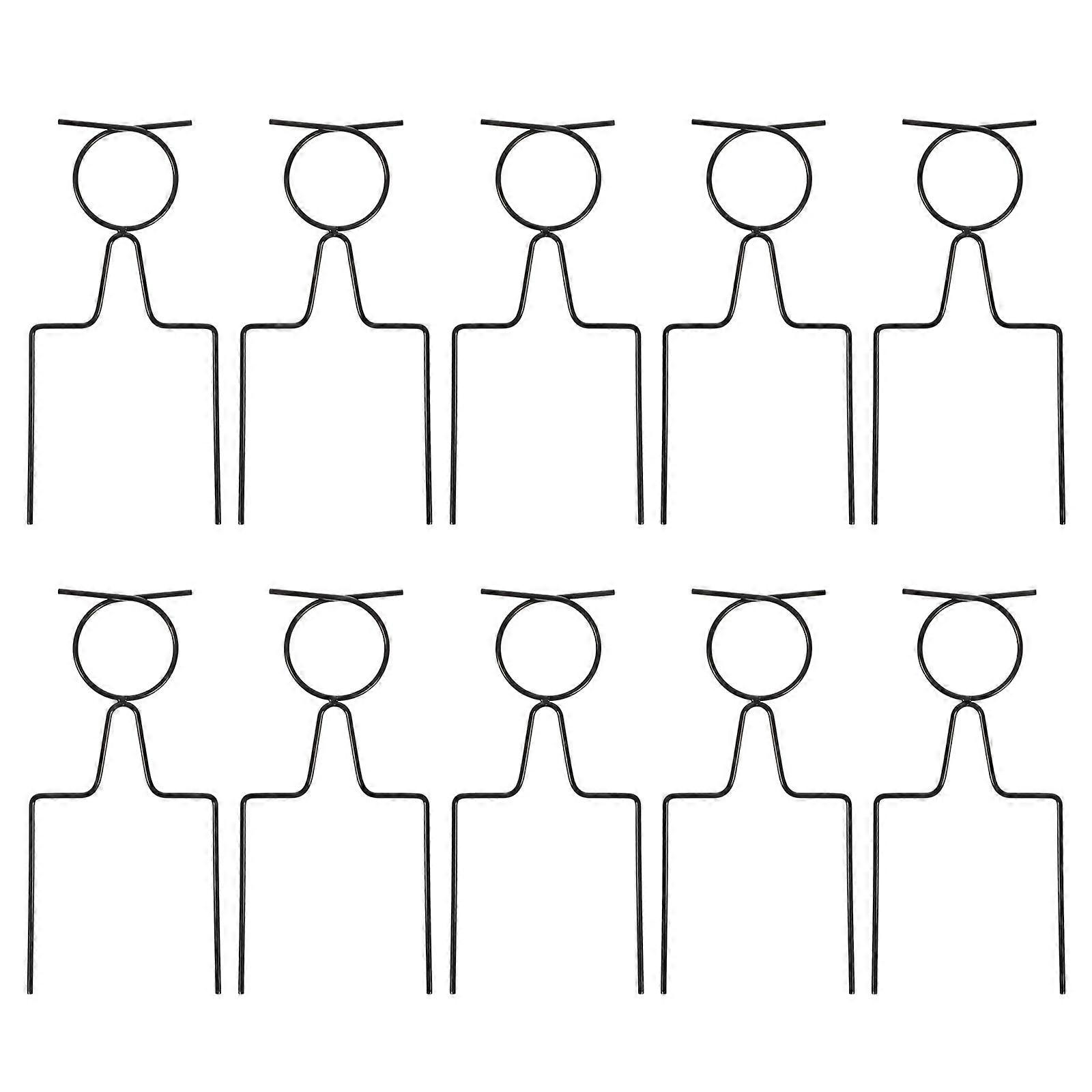 Hose Guide Stakes with Sharpened Ground Spikes Durable Welded Construction Prevents Kinks Fit for Garden Farm Greenhouse Multicolor