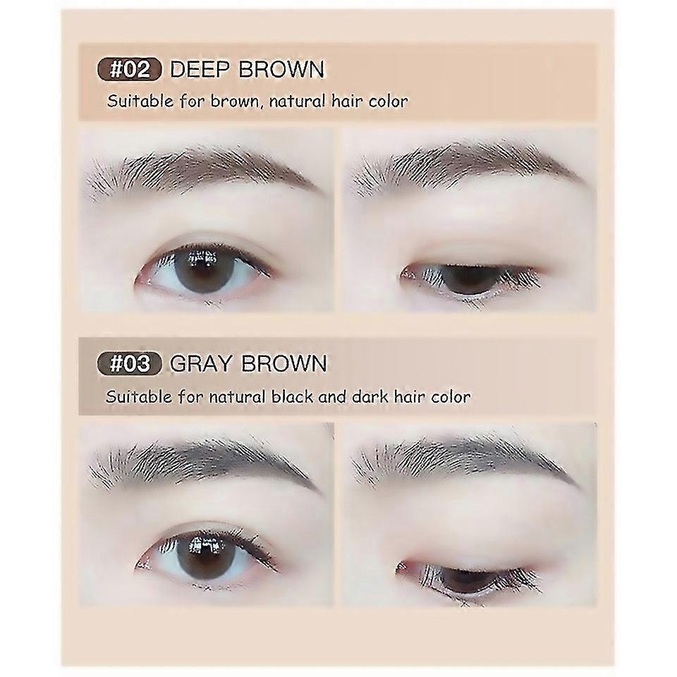 For 3dimensional Eyebrow Powder 3color Eyebrow Powder Makeup