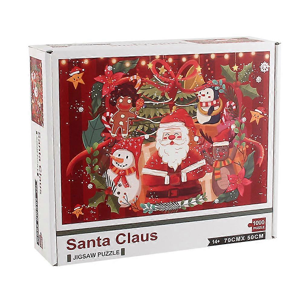 Educational Christmas Puzzle Toy for All Paper Material to Aid Hand-Eye Coordination Development 1 Set