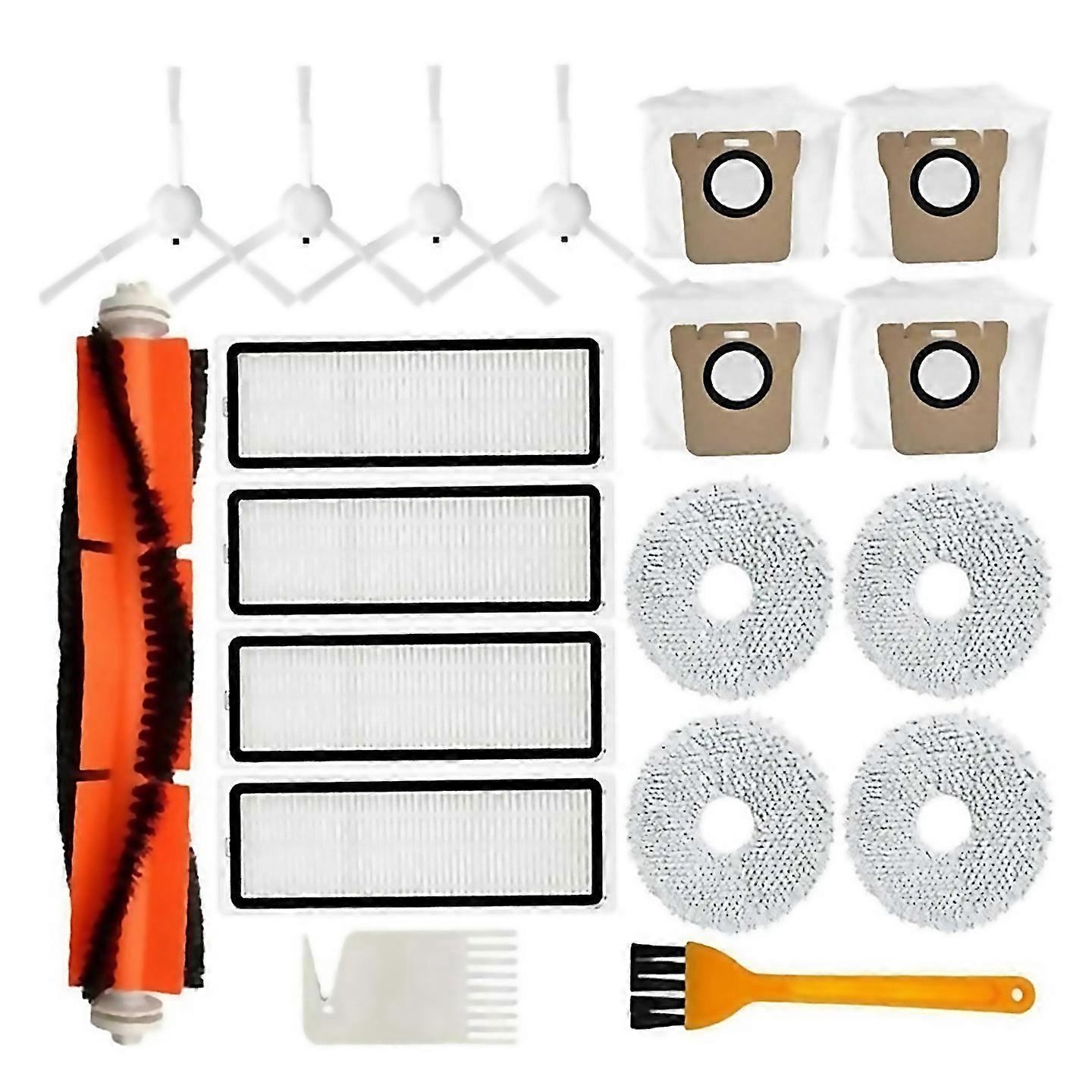 For Xiaomi Robot X10 X10 Plus B101gl Robot Vacuum Cleaner Main Side Brush Hepa Filter Mop Cloth