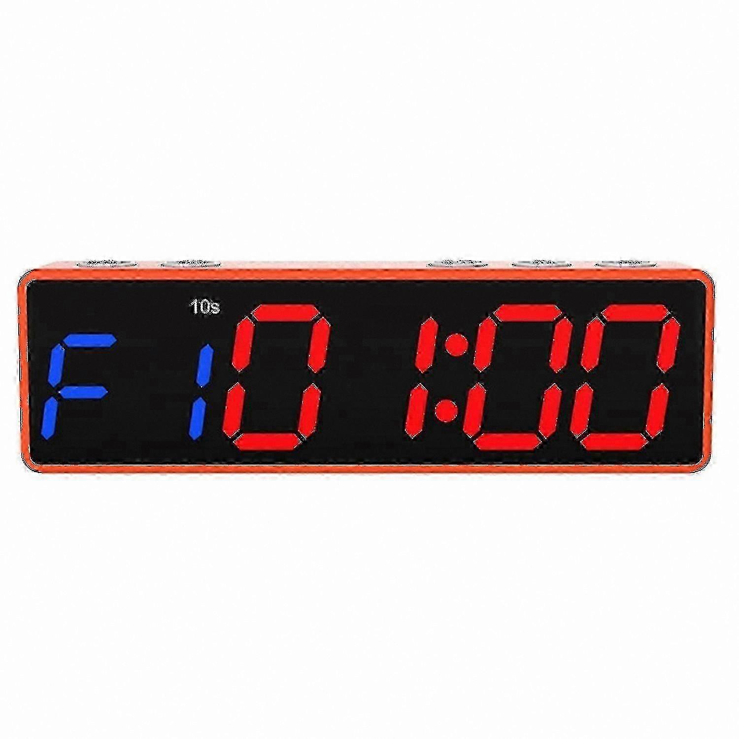 Interval Training Timer for Gym Workouts, Countdown and Stopwatch Functionality