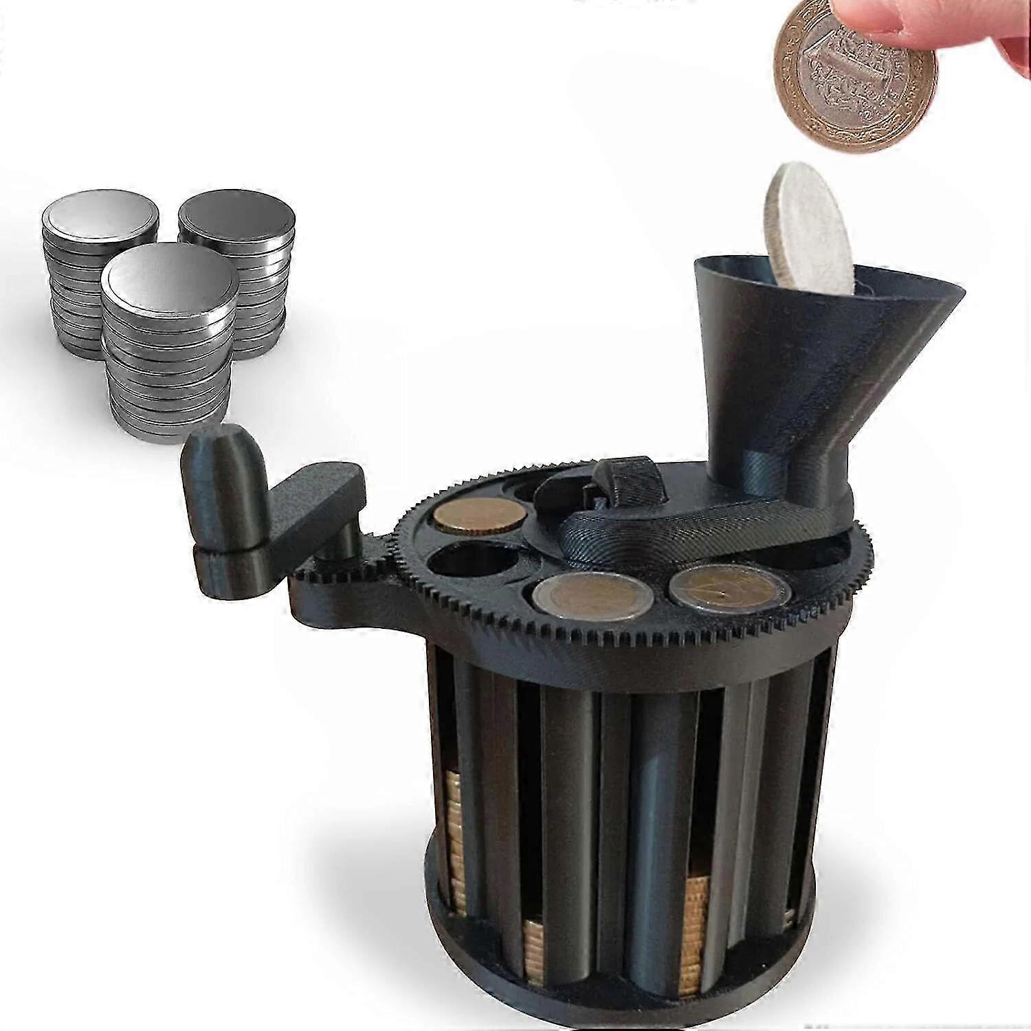 suitable for coin sorting machine and organizer - 3d printed coin storage counter